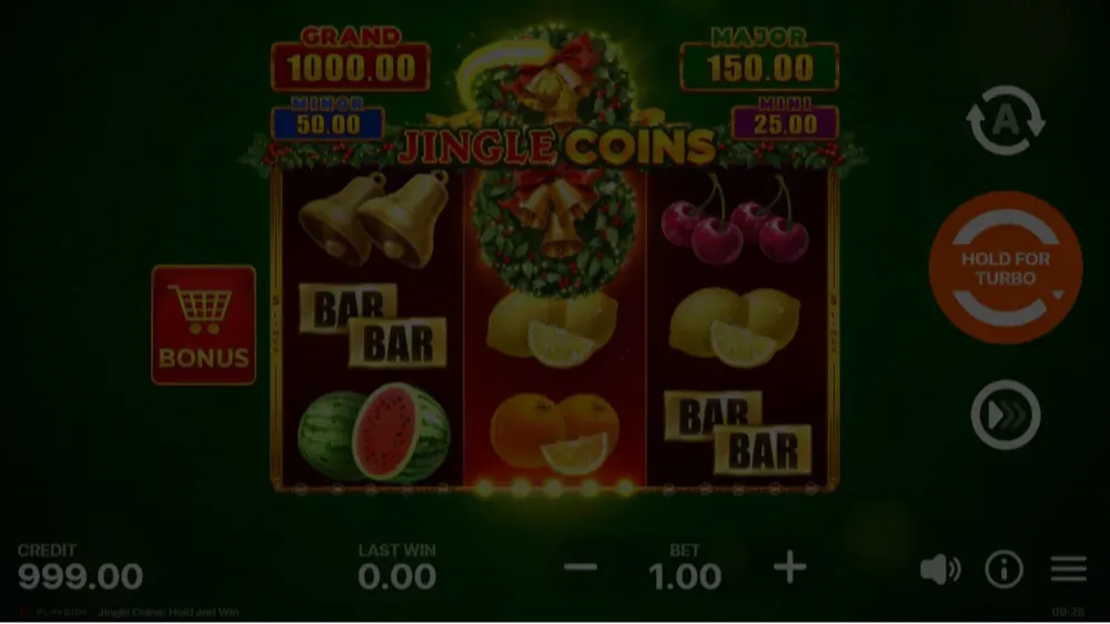 Jingle Coins: Hold and Win demo play